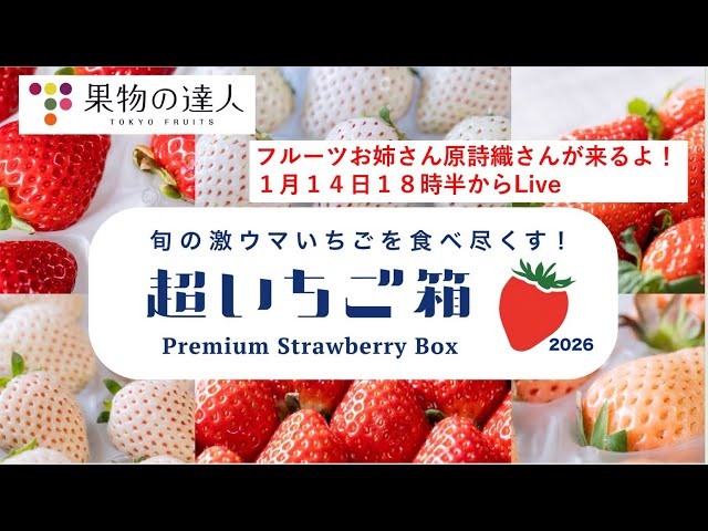 深田萌絵とフルーツお姉さんが旬のいちごの魅力を語り尽くす