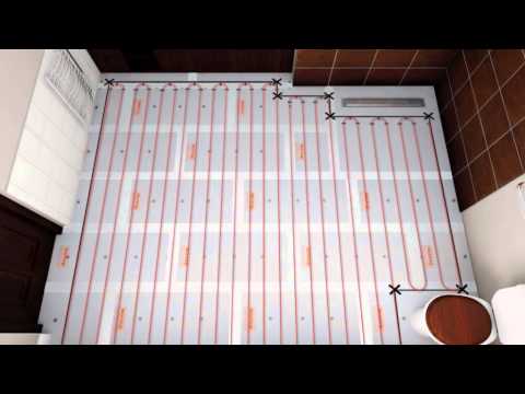 how to insulate underfloor heating