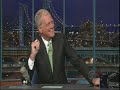 Letterman - Alan Kalter's  Segment