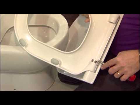 how to fasten duravit toilet seat