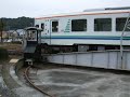 １１月４日アップの別角度です。この転車台、そのほかの二俣駅構内含め国の有形文化財に指定されています。