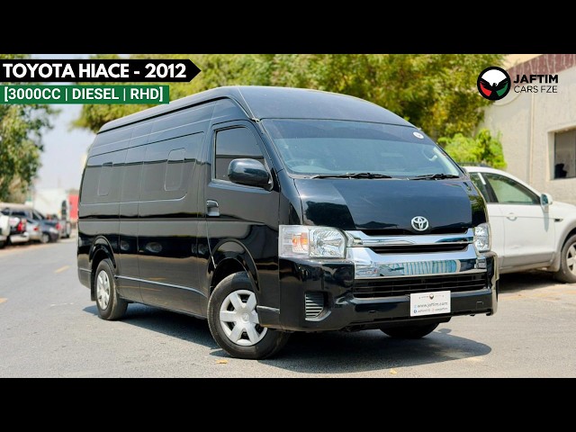 Toyota Hiace GL 2012 | 3.0L DIESEL ENGINE | AT | RHD | 14 SEATER | COMFORT SEATS | AUDIO PLAYER | POWER WINDOWS | TI video