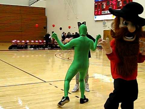 Greenman and Cat - Halloween Dance