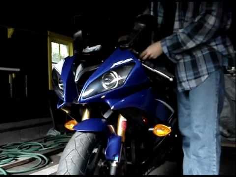 How to install 3rd eye light on 08- 2011 Yamaha R6
