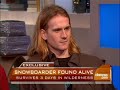 Snowboarder Braves Wilderness