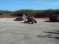 Lerone Poulina na parkeerplaats di M.T.S.