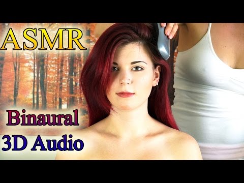 Binaural ASMR Hair Brushing & Scalp Massage Relaxation Tips - Soft Spoken, Ear to Ear & Whisper