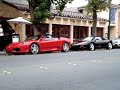 Ferrari F430 Spider F1 and Ferrari F355 Spider F1