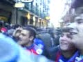 Real Sociedad - Eibar (aficion armera en la Parte Vieja)