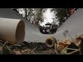 Drainage ditch half pipe - Red Bull Drenaje