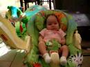 Addison in her swing Addison in her swing