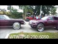Click here to watch this video AceWhips.NET- WTW Customs Broward- Candy Purple FX35 N Chevy Donk on 30