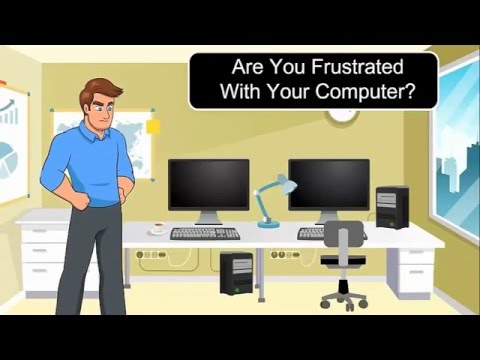 Computer Repair Promotion Video Animated