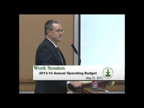 05/21/13 Board of Commissioners Work Session