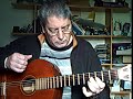 a classical piece atributed to francisco tarrega