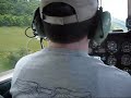 Arriving at Gaston's 2009 fly-in