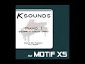 Motif XS Piano KSounds Steinway english
