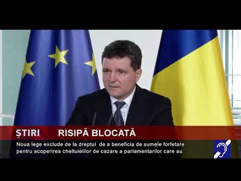 Risipă tăiată, la Parlament
