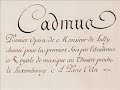 Lully: Adieu de Cadmus et Hermione, Plainte - Ch. Rousset Lully: Adieu de Cadmus et Hermione, Plainte - Ch. Rousset