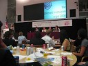 a clip of tina liu, national criminal justice coordinator of the roosevelt institution, speaking during the 2008 policy expo. held july 11, 2008 in washington d.c.