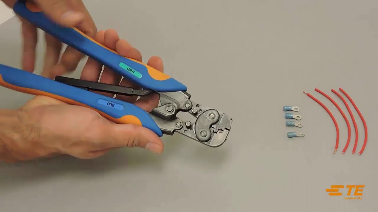TE Connectivity CERTI-CRIMP Double Action Hand Tool (DAHT)