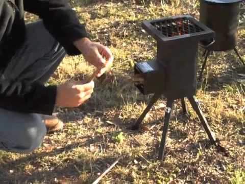 stove - Mark reviews the Deadwood Stove, an efficient and portable outdoor stove that uses biomass fuels.