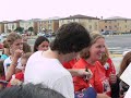 Michael Johns signing autographs in Rosemont