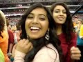 Rushing the field for the Pre-Game Show with Alicia Keys!! Rushing the field for the Pre-Game Show with Alicia Keys!!