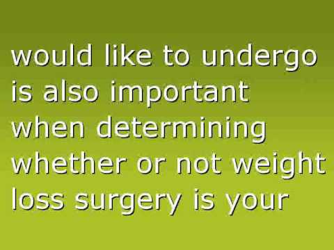 Is Weight Loss Surgery Your Best Option?