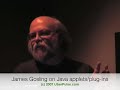 James Gosling on Java applets/plug-ins