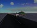 Boeing 777 aerobatics in Kastrup