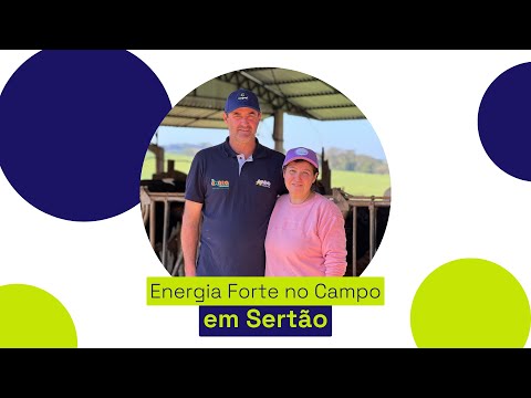 Família Pagote investe na propriedade rural com o programa Energia Forte no Campo em Sertão