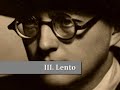 symphony no. 1 in f minor, op. 10

composer: dmitri shostakovich (1906-1975)
orchestra: royal scottish national orchestra

i. allegretto - allegro non troppo
ii. allegro
iii. lento
iv. allegro molto

dmitri shostakovich composed symphony no. 1 in f minor, op. 10 between 1924 and 1925 as his graduation piece at the leningrad conservatory. shostakovich completed the work at an astonishing age of 19 and it was first performed by the leningrad philharmonic under nikolai malko on may 12, 1926.
