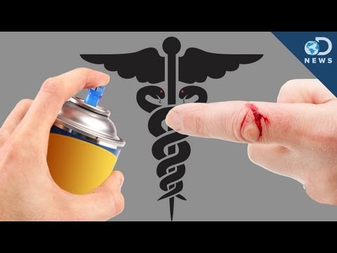 bleeding - An experimental new gel stops blood pouring out of any wound in seconds and speeds healing. What is this stuff and how does it work? Read More:
