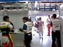 alejandra gutierrez y fernando alonso monza test 2008