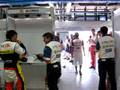 alejandra gutierrez y fernando alonso monza test 2008