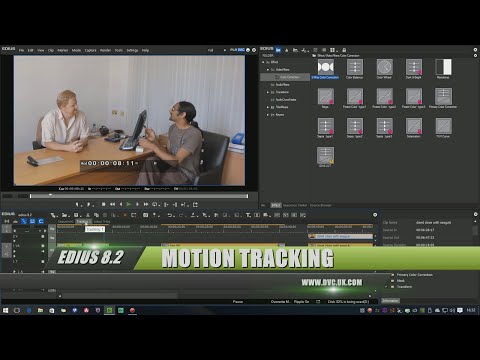 EDIUS 8.2 part 2: Motion tracking in the mask filter