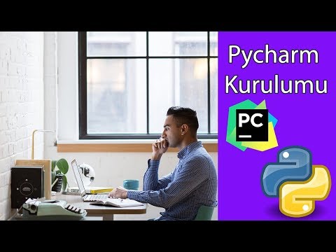 Python Dersleri 2018 - Ders 7: Pycharm Kurulumu, İlk Uygulama "Merhaba Dünya"