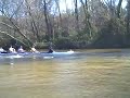 AJCrew Boat 1 heads upstream