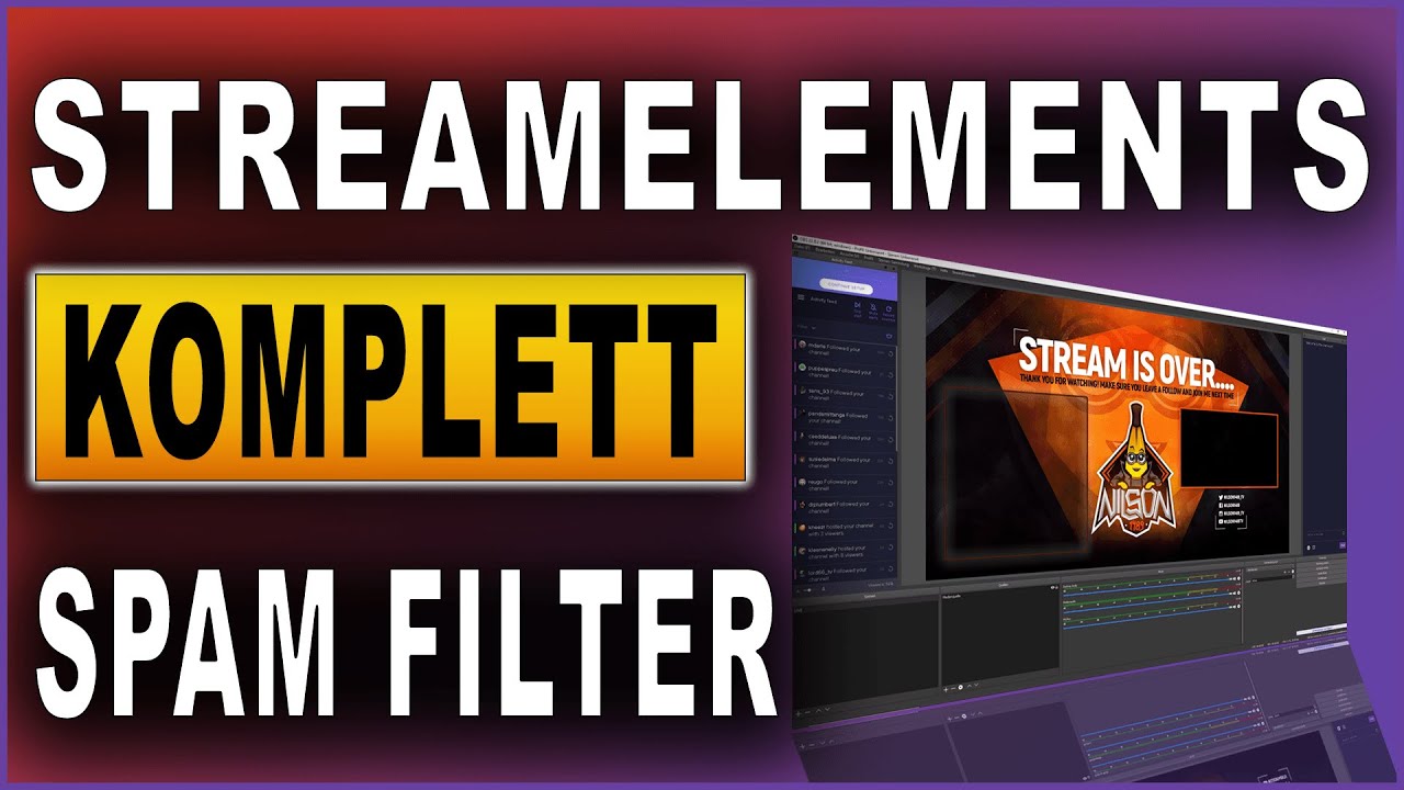 StreamElements Komplettkurs 2021: #16 Chatbot Spam Filters