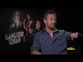 while doing an interview with grae drake for gangster squad, ryan gosling is stunned to learn that someone makes a dish towel with his face on it. see more v...