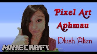 Minecraft Pixel Art SpeedBuild | Aphmau