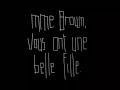 mme brown, vous ont une belle fille. [part one]