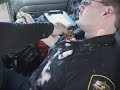 cop asleep in car, patrick stephens messes with him