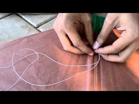 how to attach kite lines