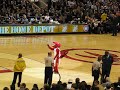 Raptors Mascot Misses Trampoline Dunk