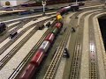 Rons double deck layout Hornby Dublo 03