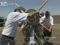 Rocket blows up on science show