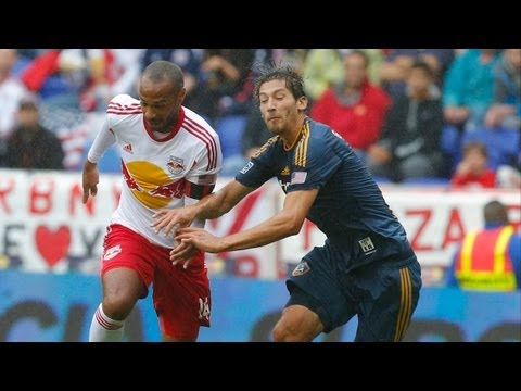 New York - In their only regular season meeting, Landon Donovan, Robbie Keane, and the LA Galaxy take on Thierry Henry, Tim Cahill, and the New York Red Bulls at Red Bu...