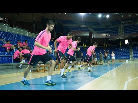 Comencen els primers entrenaments per al Barça d’handbol